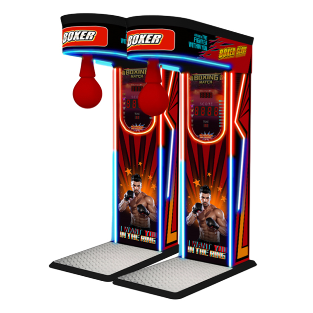 Boxing Machine Arcade - آلة ألعاب الملاكمة الإلكترونية التي تعمل