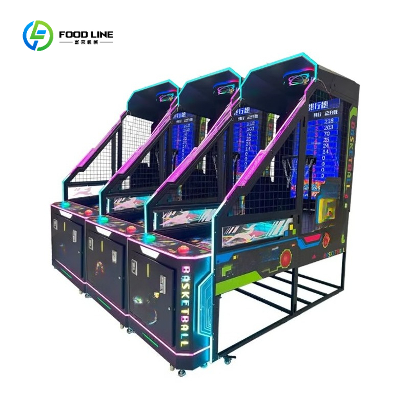 Lcd Screen Arcade - آلة لعبة كرة السلة التجارية التي