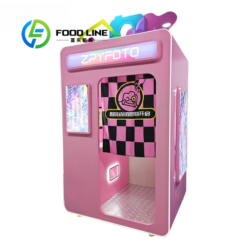 كشك تصوير سيلفي ذاتي الخدمة مح - مراجعة Photo Booth Machine وسعره