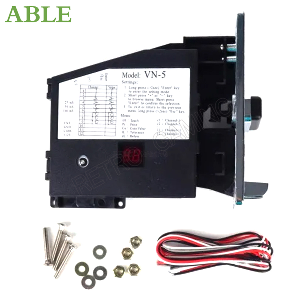 العملة الإلكترونية VN-5 متقبل  - مراجعة Coin Acceptor Selector وسعره