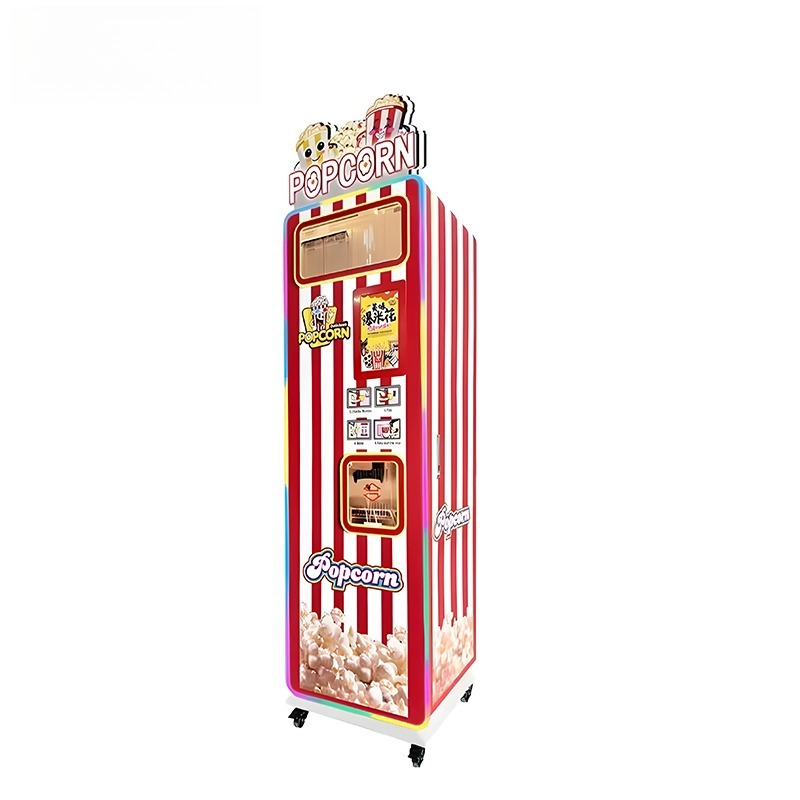 آلة بيع الفشار الأوتوماتيكية،  - مراجعة Popcorn Vending Machine وسعره
