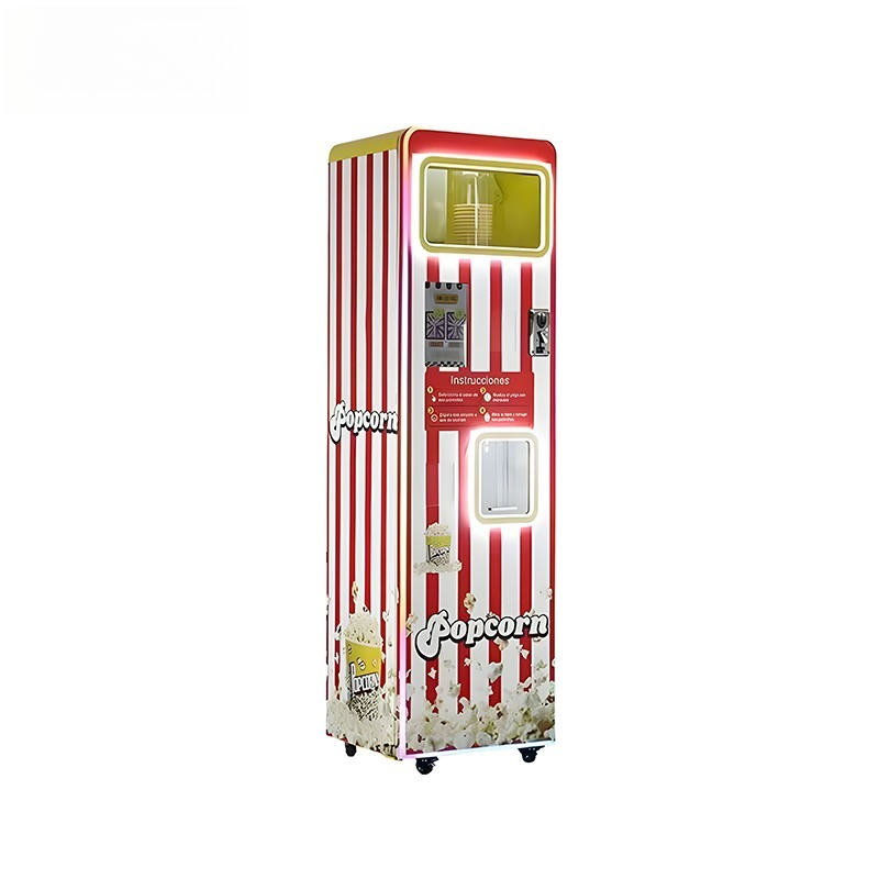 آلة بيع الفشار الأوتوماتيكية،  - مراجعة Popcorn Vending Machine وسعره