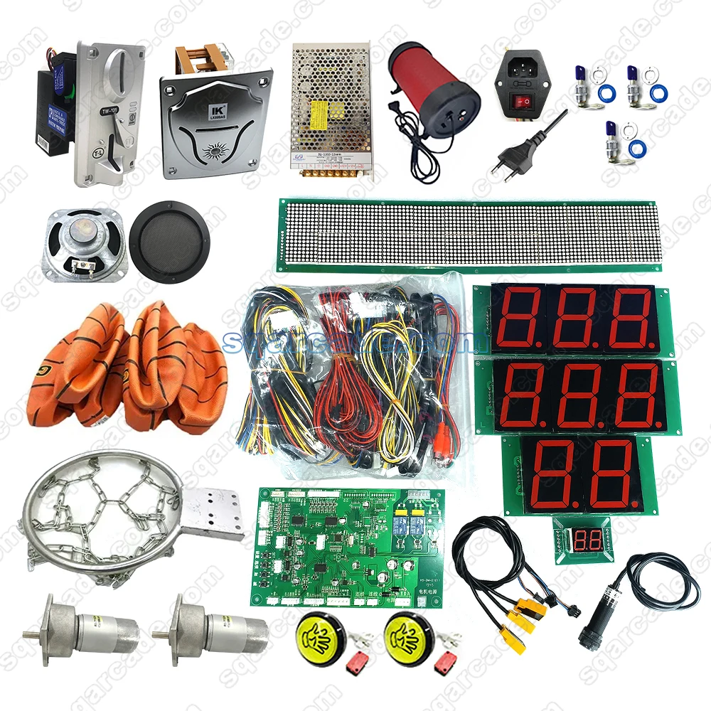 آلة ألعاب كرة السلة للبالغين ت - مراجعة Lcd Screen Arcade وسعره