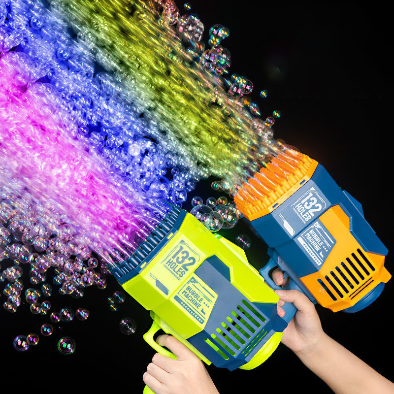 مسدس فقاعات صاروخ مضيء للأطفال - مراجعة Bubble Gum Machine وسعره