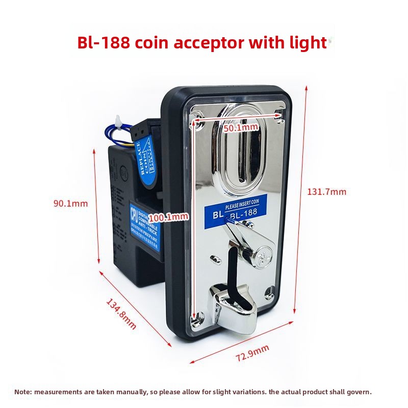 جهاز قبول العملات BL188 مع إضا - مراجعة Coin Acceptor Selector وسعره