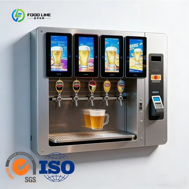 ماكينة بيع بيرة ذاتية الخدمة م - مراجعة Popcorn Vending Machine وسعره